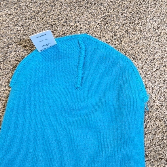 SUPREME Rubber Patch Beanie TEAL Spring/Summer \'18 unisex main image 9